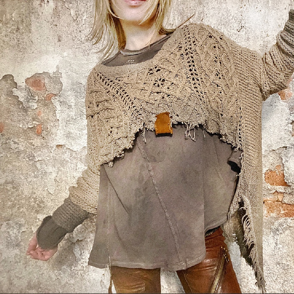 oversized layering top